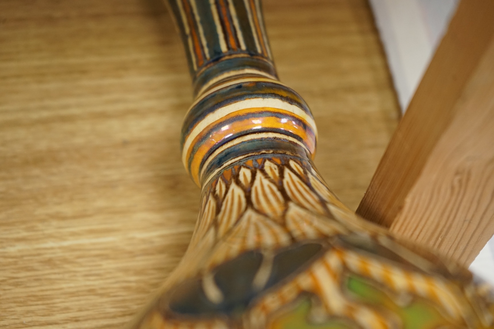 Maw & Co., Jackfield, Salop: A lustre ware art pottery vase